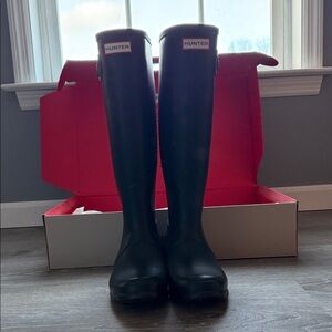 Hunter Classic Black Rain Boots